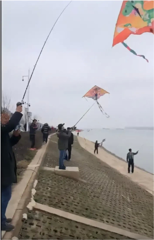 钓鱼风筝如何飞得远，风筝怎么钓鱼！