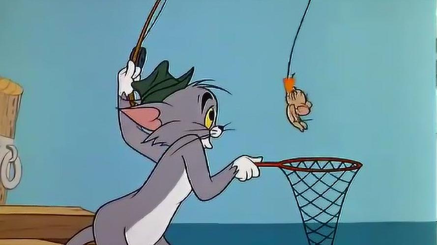 猫和老鼠如何去钓鱼？猫和老鼠钓鱼骚动高清版？